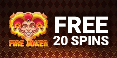 Fire Joker prize card: 10 Free Spins