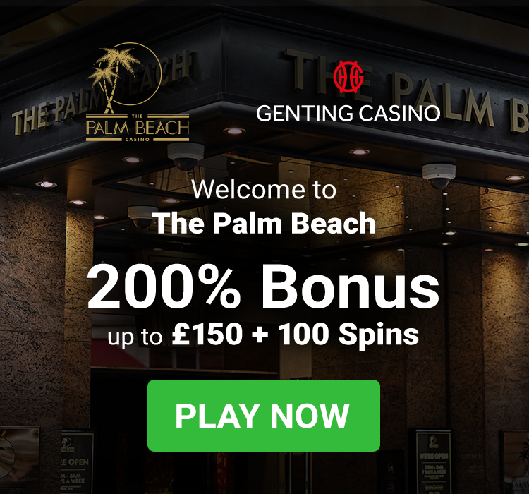 200% Bonus up to £150 + 100 Spins
